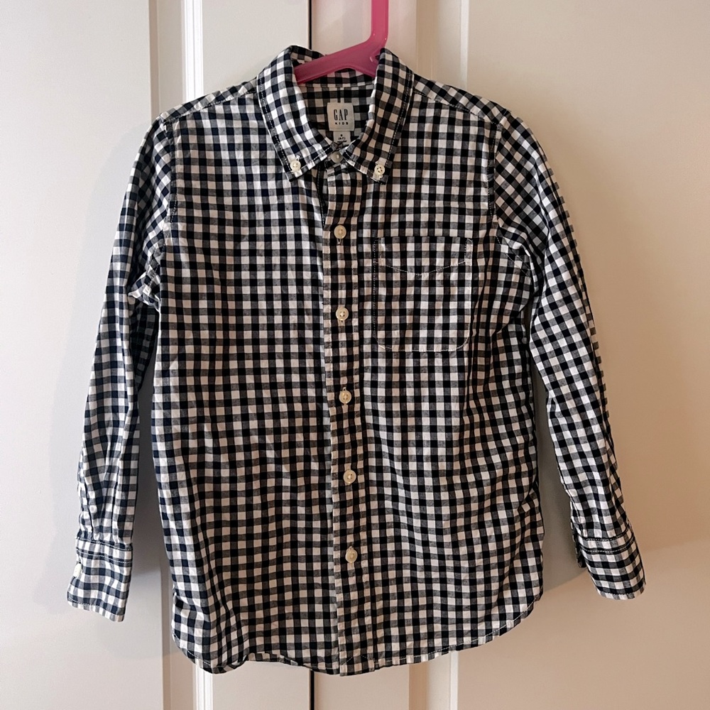 Boys Gap cotton button down